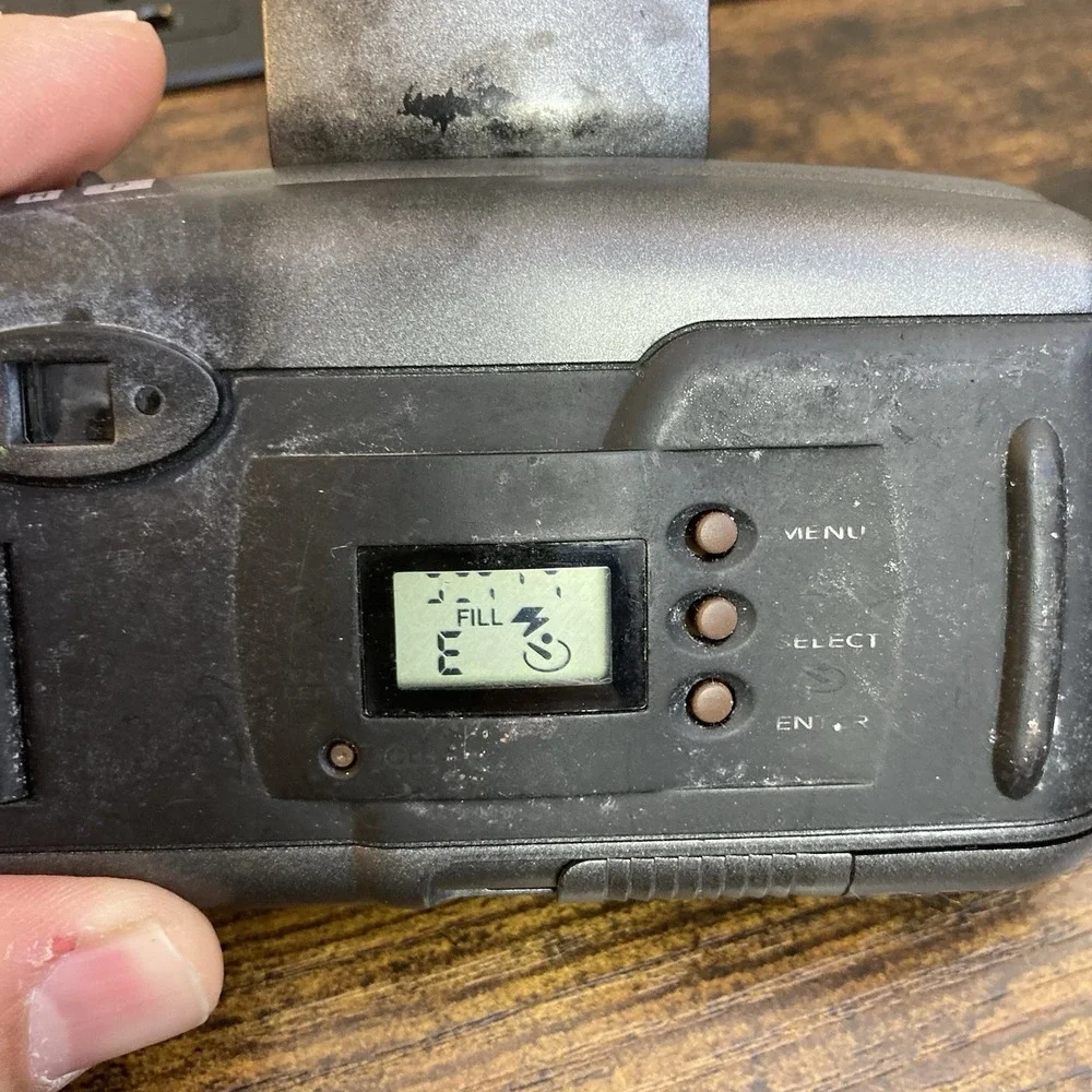 Kodak Advantix 3700ix Tested Works w/‎ Rough Exterior & Display Issue See Notes